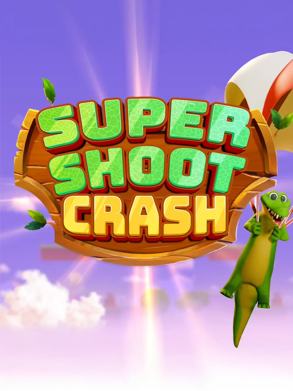 Arte de crash competitivo con estética de tiro rápido y energía esports.